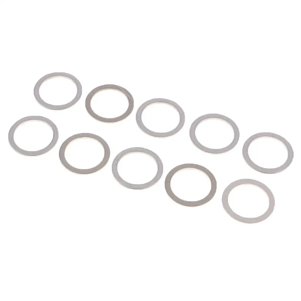 

10Pcs Metal Oil Drain Plug Crush Washers Gaskets for Toyota Lexus High Quality Aluminum Alloy