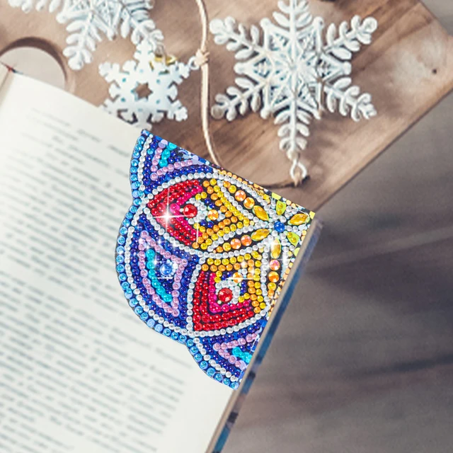 DIY Diamond Painting Bookmarks Handmade 5D Diamond Art Bookmarks Mandala  Flower Art Craft for Beginner Adults