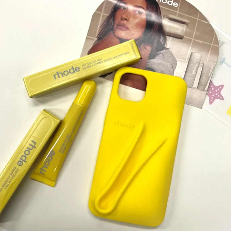 rhode summer lip case iPhone 16 Pro イエロー summer lip case | rhode skin