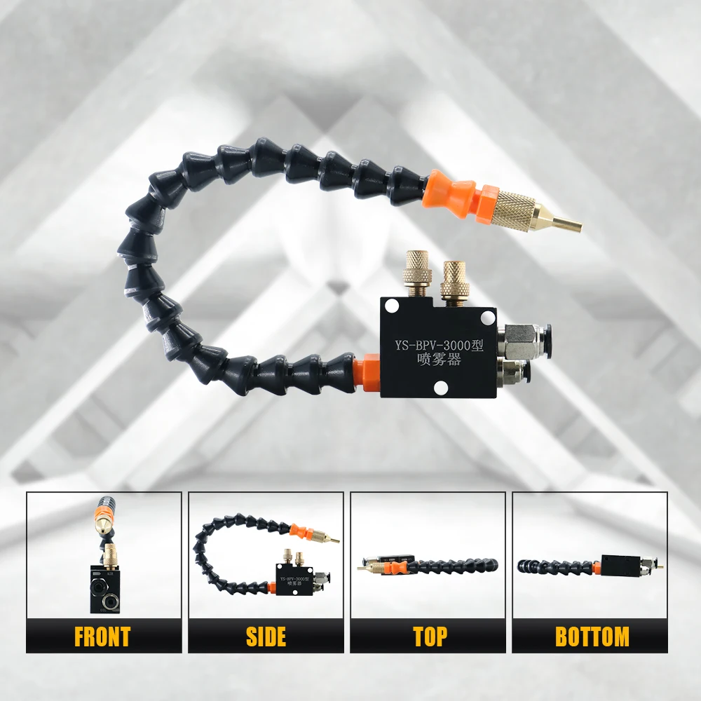 No-Leak Mist Coolant Lubrication Spray System Unit Mist Cooling Sprayer CNC Lathe Milling Drill Engraving Machine Tool coolant spray system