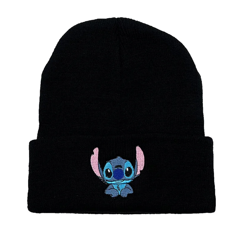 

Disney Cartoon Hat Lilo&Stitch Anime Character Theme Stitch Fashion Trend Knitted Hat Couple Jewelry Children's Birthday Gift