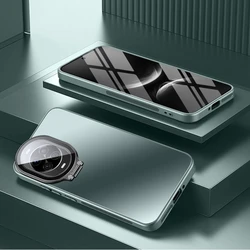 ShockProof Matte Case with Ultra Protective Lens and All - Inclusive Bracket Cover for Nova 14 Pro (Cyan)