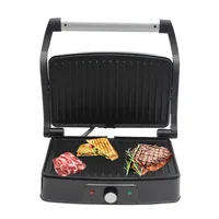 Grill 1PC Breakfast Machine Stainless Steel Grill Steak Home 1500W Waffle Hamburger Bread Fully Portable 1