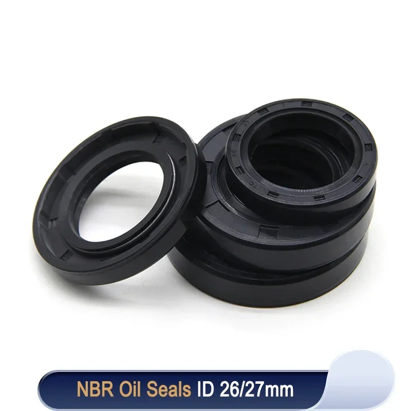 Öl Dichtungssatz 26x38x7mm - Nitril Gummi Doppellippen Dichtungen