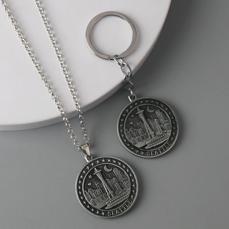 Seattle space needle keychains accessories stuttgart tower victor