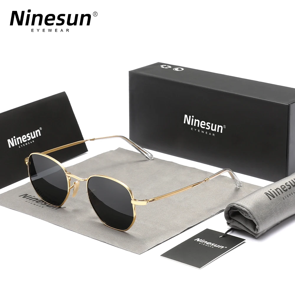 Ninesun 브랜드 편광 선글라스, UV400 트렌드 여성 안경, 반사 방지, 남성 낚시 운전 안경