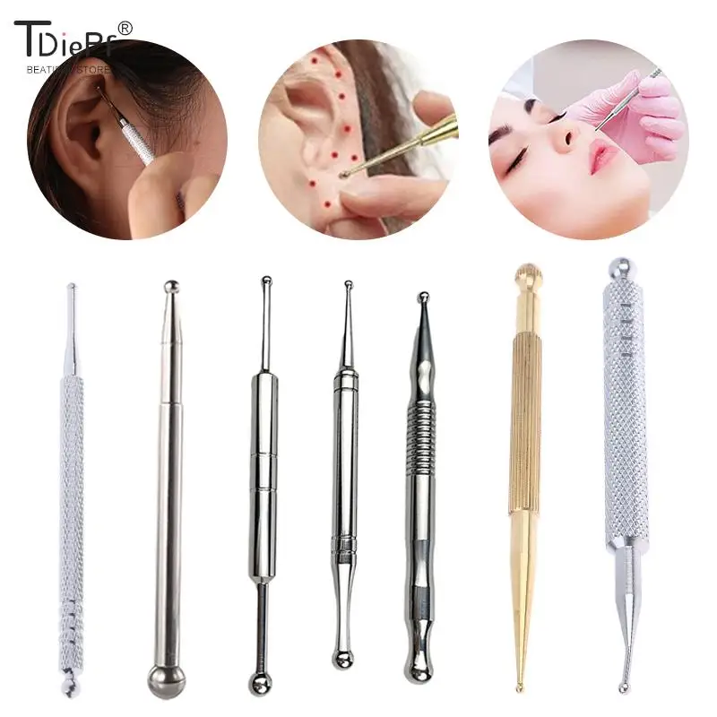 Penna Per Agopuntura Manuale Terahertz Energy Stone Massage Tool Trigger Point Massager Stick Per Viso Corpo Relax Riflessologia Facciale