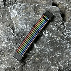 QuickFit Ocean Nylon Replacement Watch Band, 22mm/26mm, Premium Strap Bracelet - 22mm - Fenix 8 47mm (Colour)