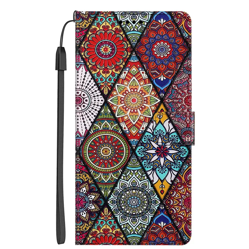 Leather Flip Case - Shockproof Magnetic Wallet Book Cover