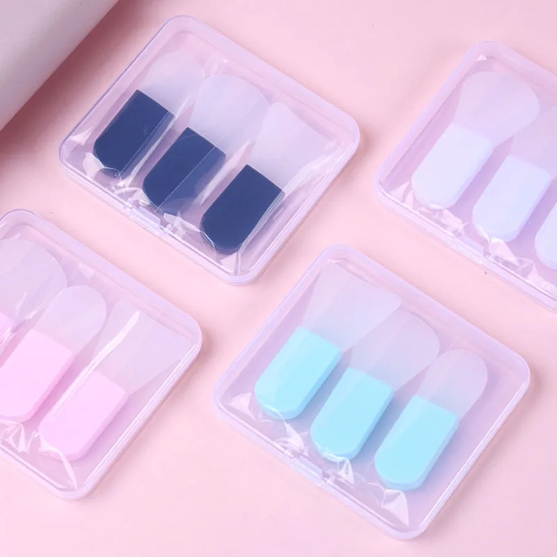 Silicone Face Mask Applicator Brush Set