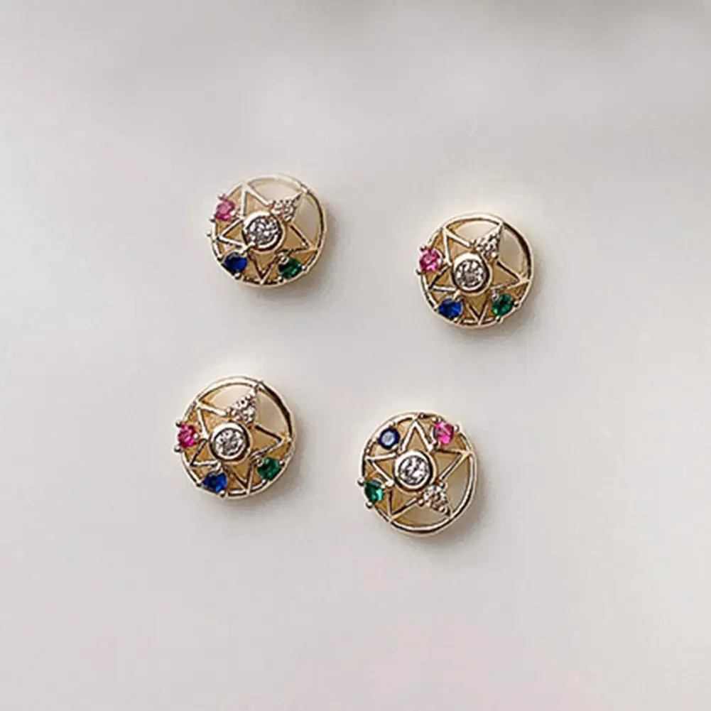 

5Pcs Nail Art Decors Great Delicate 3D Nail Decor DIY Nail Art Making Gadget Eco-friendly Fabulous Nail Decorations