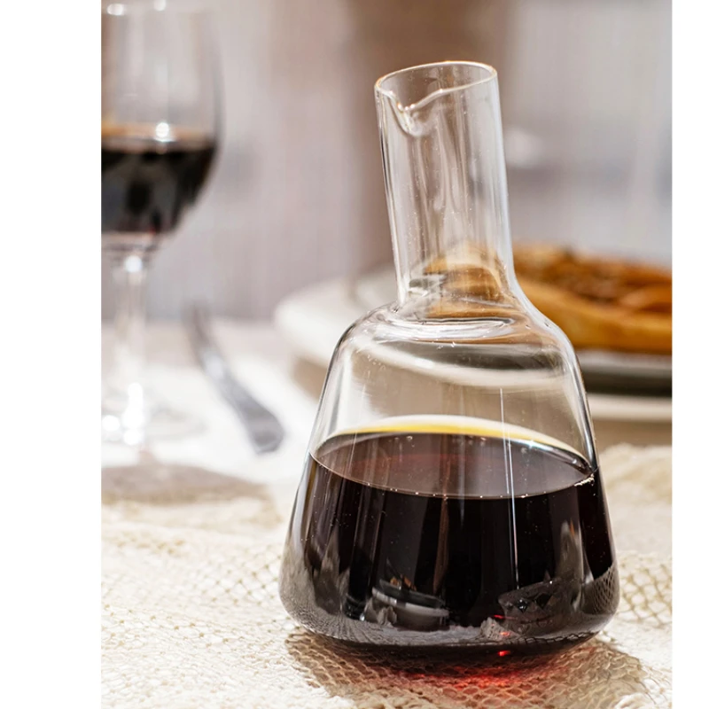 

Crystal Glass Wine Decanter Red Wine Household Luxury High-End Wine Set Internet Celebrity Lead-Free Liquor Divider