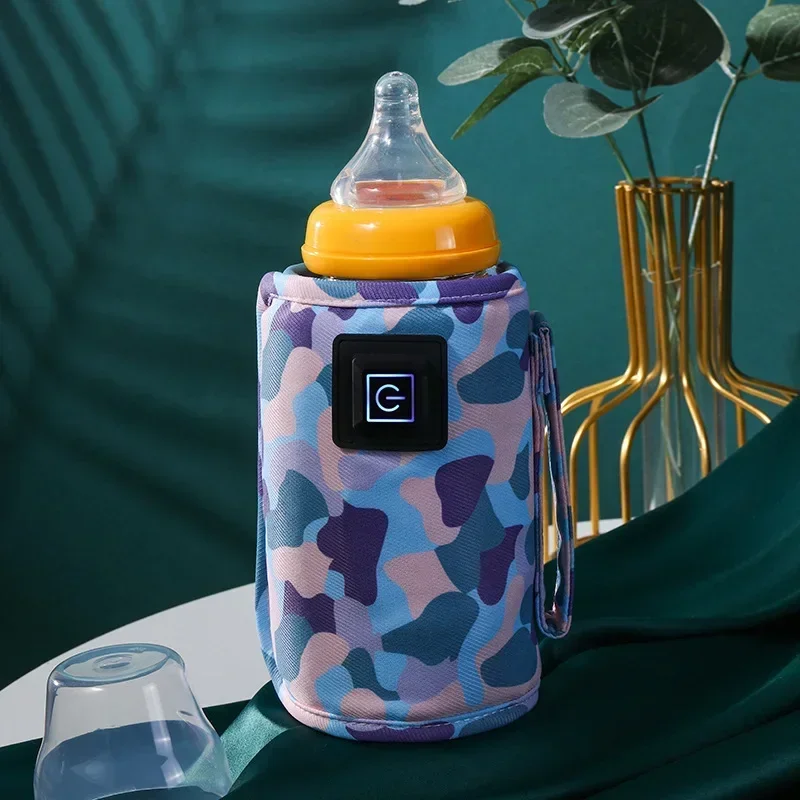 USB Portable Milk Water Warm Bag Baby Bottle Heater For Outdoor Winter