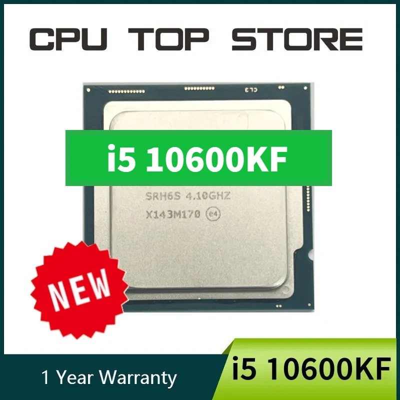 NEW Core i5 10600KF 4.1GHz Six-Core Twelve-Thread CPU PROCESSOR 65W 12M LGA  1200 No Fan H510 motherboard - AliExpress