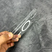 For Magsafe Magnetic Phone Case For iPhone 16 17 15 14 Plus 13 12 11 Pro Max 16e 17 Air Clear Wireless Charge Cover With Packing - Image 2