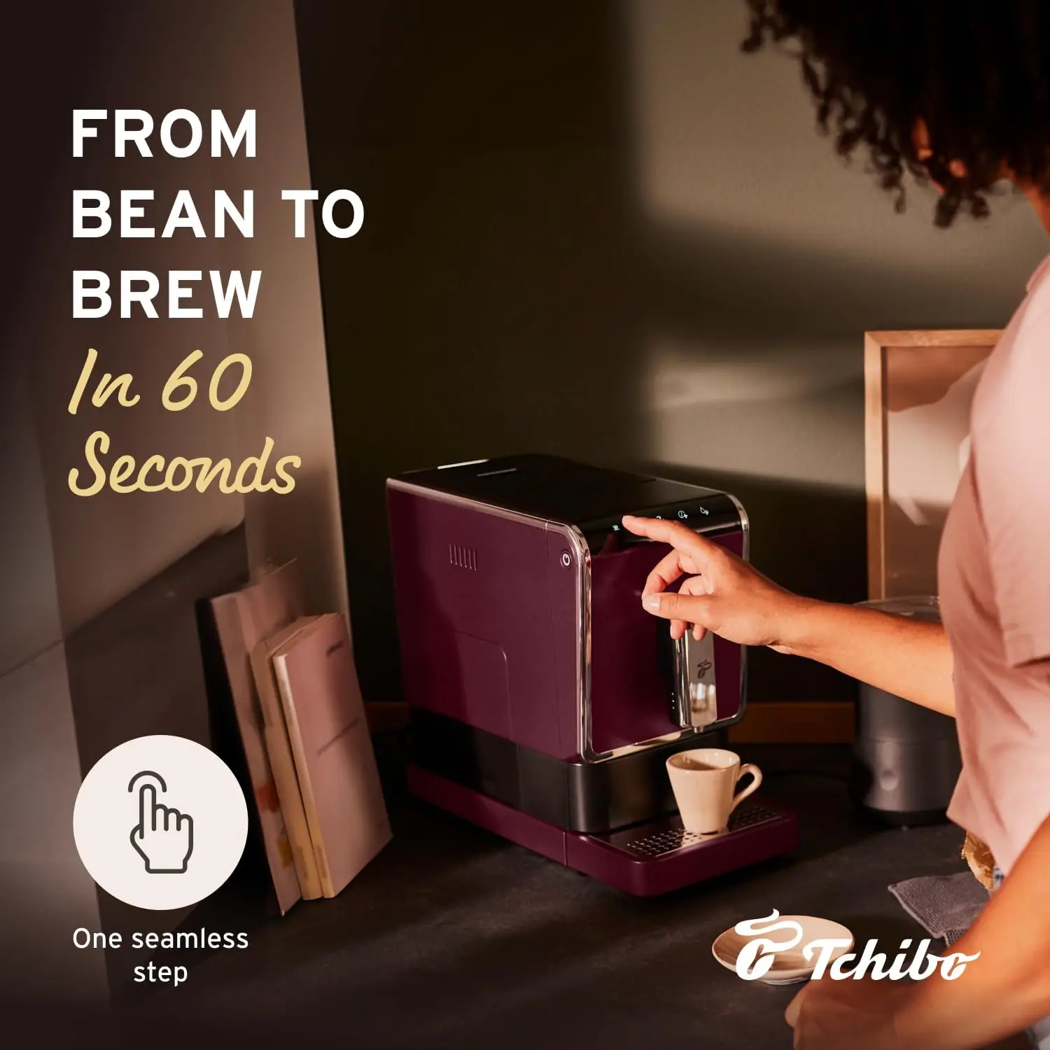 Automatic Espresso & Coffee Machine with Built-in Grinder No Coffee Pods Needed Silver 15.7"D x 8"W x 13.7"H