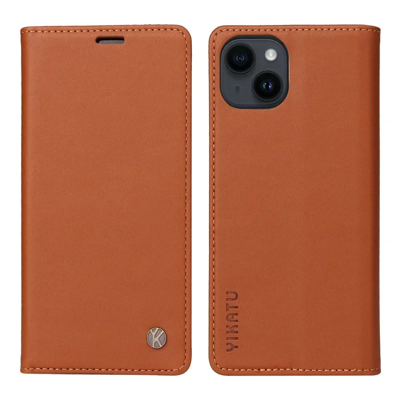 Magnetic Leather Flip Phone Case - Premium Protective Cover with Wallet Function