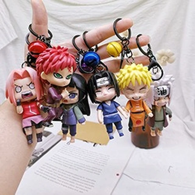 Anime naruto shippuden ootuki hagoromo chaveiro gaara uchiha sasuke  rinnegan metal chaveiros do carro pingentes figura brinquedo - AliExpress