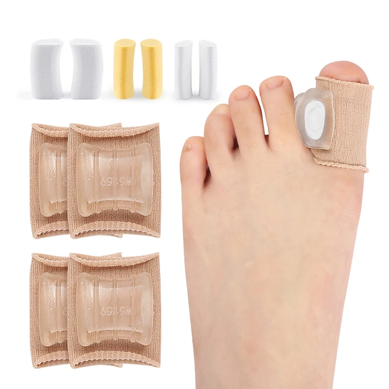 

2Pcs Foot Care Tools Silicone Toe Spreader Separator Bunion Hallux Valgus Corrector Thumb Finger Correction Straightener