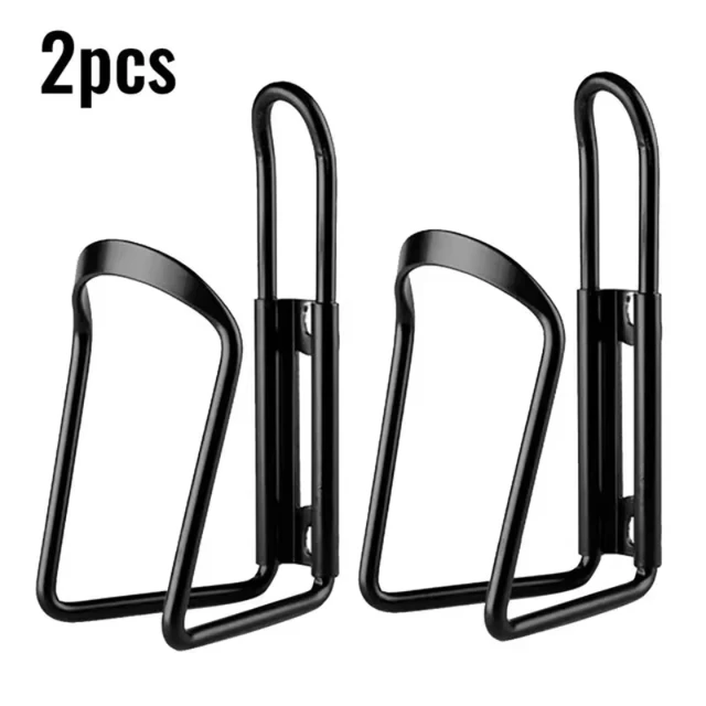 1/2pcs Bicycle Bottle Holder Outdoor Road Mountain Bike Water Kettle Cage Rack Aluminum Alloy Universal Cycling Drink Holder Cup 6