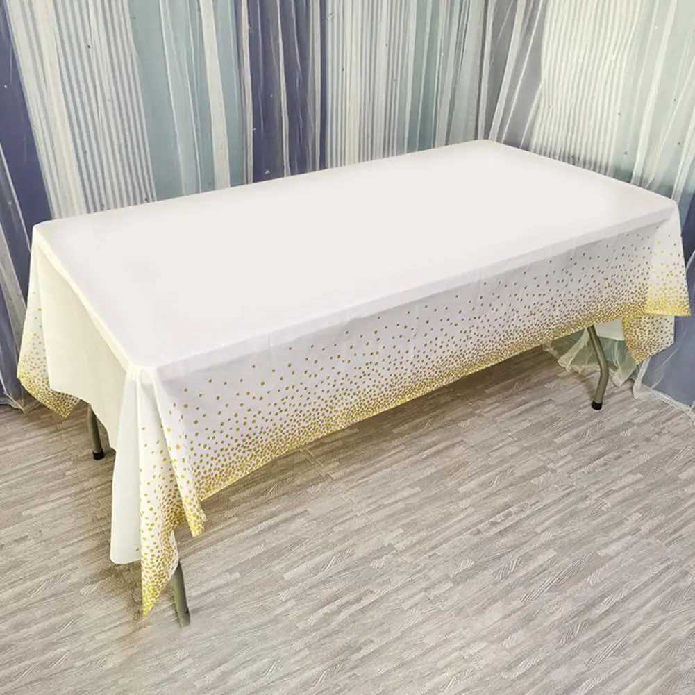 TableClothFabricBedCoverRecyclableOilproofBanquetTablecloth