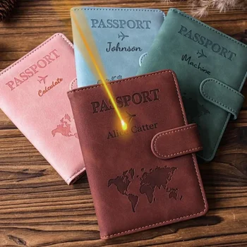 Custom Engraved Passport Cover 1