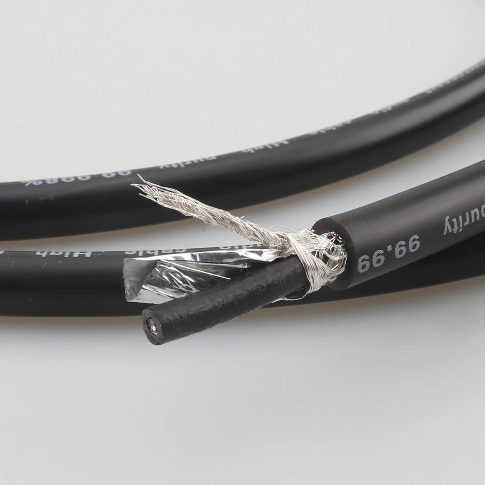 Audiocrast IC25 Audiophile  ǹ ̾ HiFi   2 ھ ȣ ̺ DIY RCA / XLR 뷱 ̺  ǹ ̾ ̺