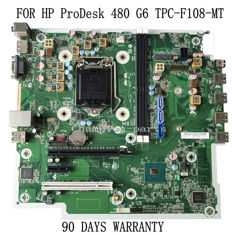 

MLLSE BRAND NEW FOR HP ProDesk 480 G6 TPC-F108-MT DESKTOP MOTHERBOARD L64054-001-601 L61688-001 90 DAYS WARRANTY