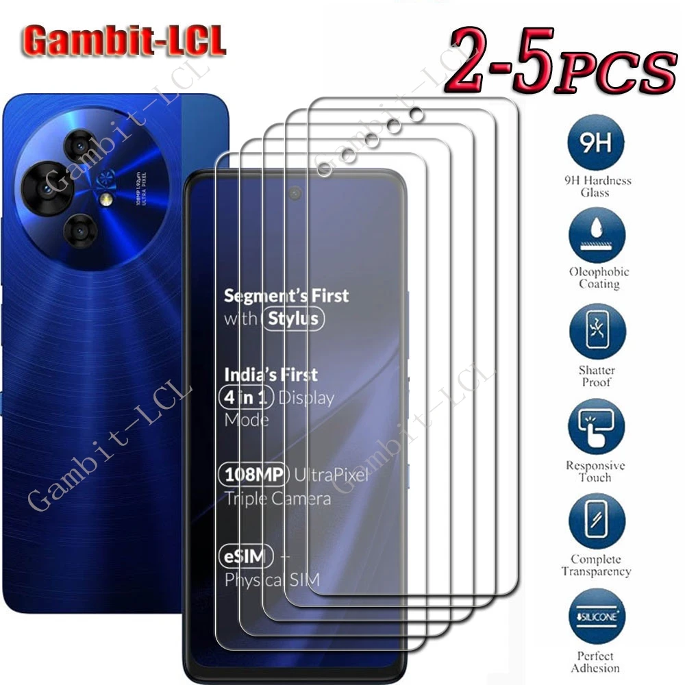 Premium 9H HD Tempered Glass Screen Protector (2-5 Pack)
