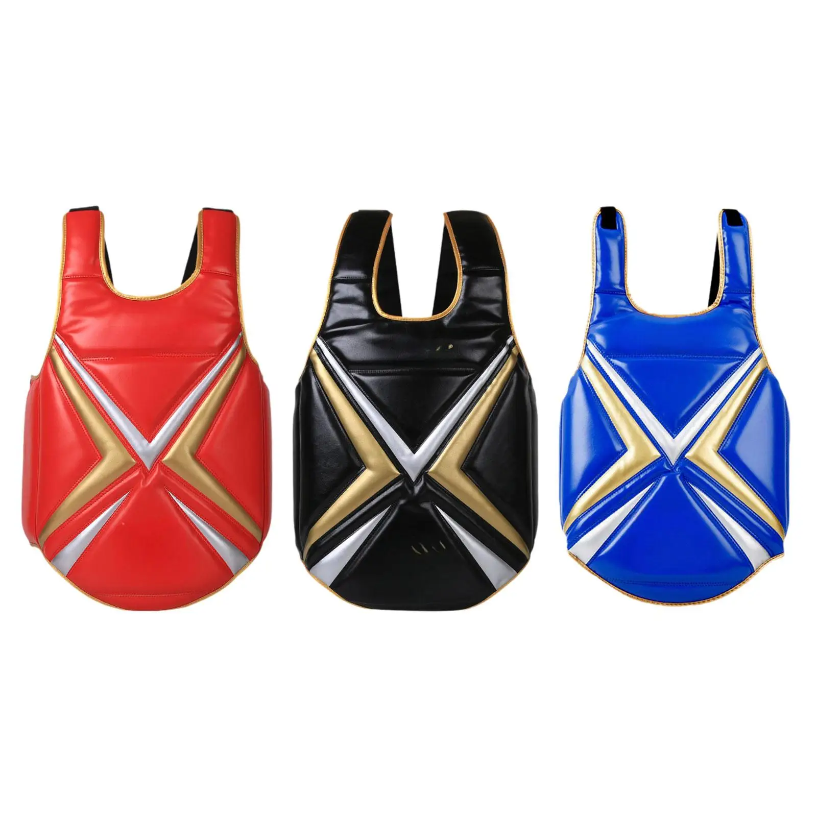 Karate Chest Protector Vest Soft Protective Gear for Sparring Home Gym Sanda