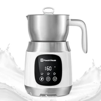 21OZ Variable Temperature Milk Frother and Steamer Smart Touch Control Dishwasher Safe Memory Function Overheat Protection 1