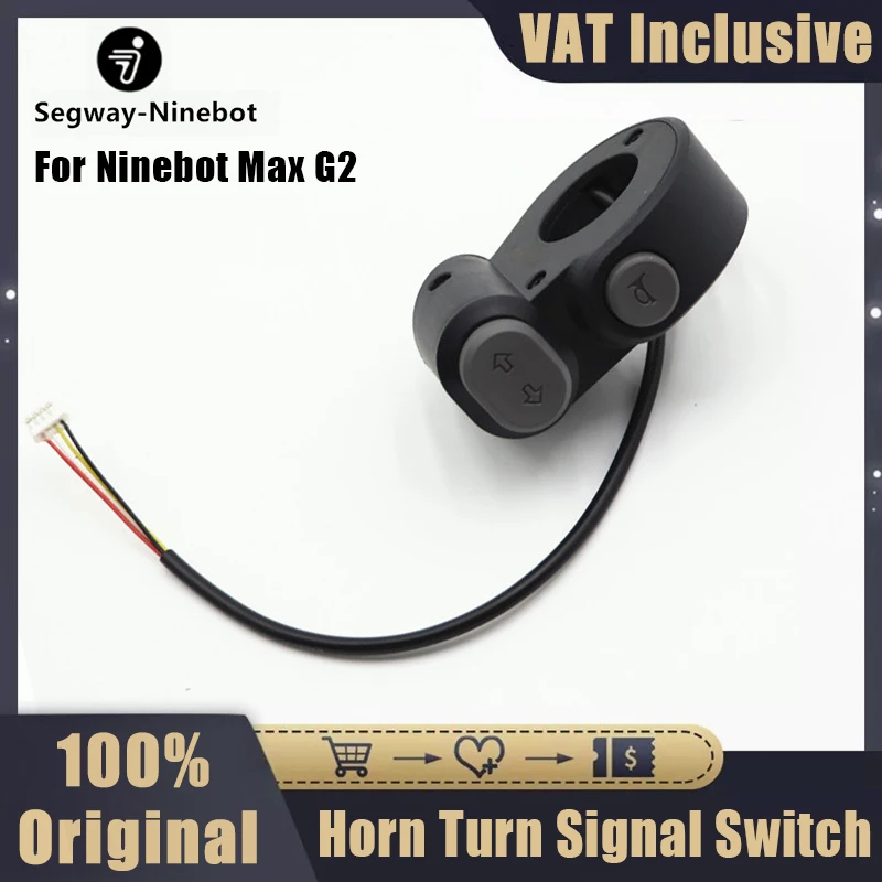 Original-Ninebot-By-Segway-Max-G2-Horn-Turn-Singal-Switch-for-Electric ...