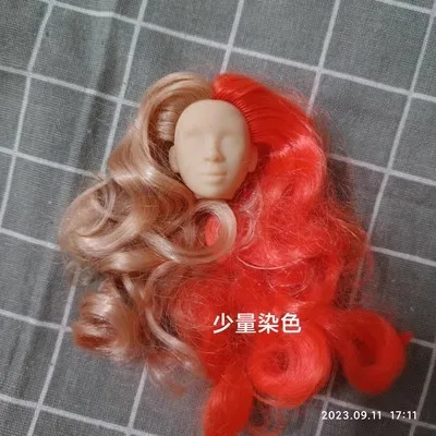 1/6 27cm doll black princess barbi head gift for girl collection toy with  hair baby head make-up Kenya's world LLC tomorrow