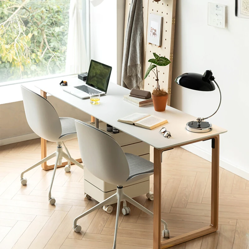 

Wooden Study Computer Desk Room Minimalist Sofa Side Computer Desk Reading Laptop Escritorios De Ordenador Furniture Home