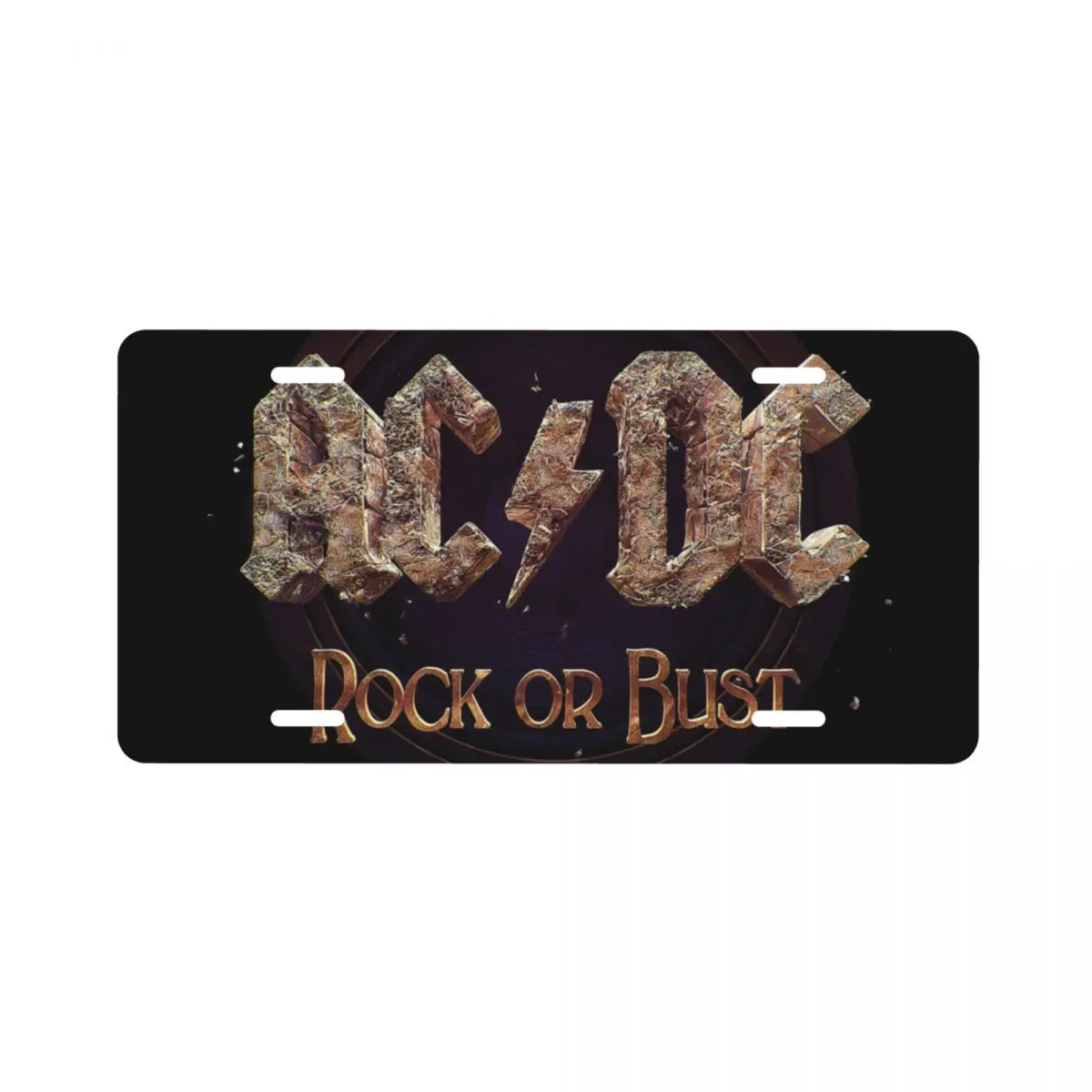 

Heavy Metal Rock Band Pattern 6inX12in car license plate decoration