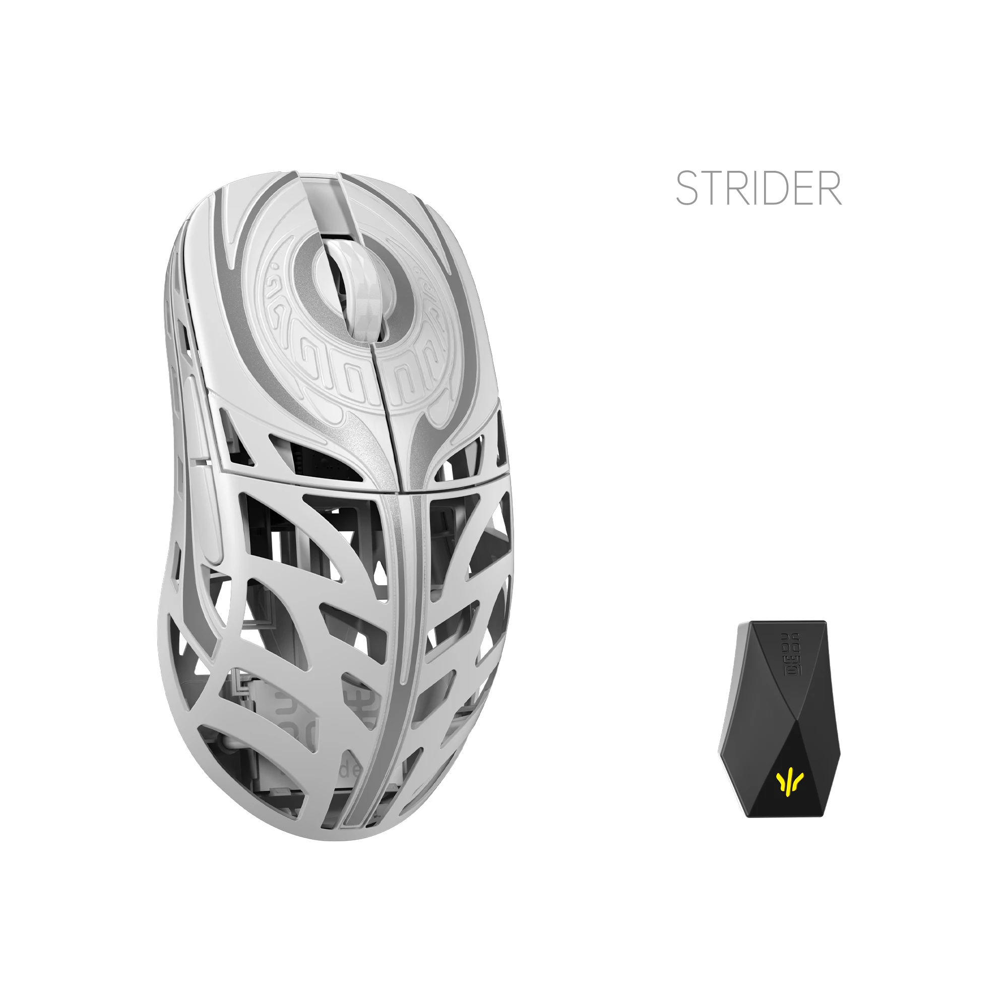WLMOUSE Strider 45g Magnezyum Kablosuz Oyun Faresi – PAW3950HS Sensör, 8K Ölçüm Hızı, Omron Optik Anahtarlar