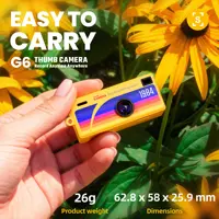 G6 Thumb Keychain Camera 0.96inch Mini Action Camera Retro Support Memory Card 1080P Very Small Camcorder Video Recorder 2026 2