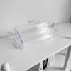 Transparent Storage Box Makeup Organizer Cosmetic Display Case Jewelry Organizer Desktop Holder Clear Makeup Organizer 6