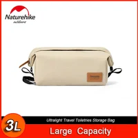Naturehike Lightweight Travel Wash Bag Cosmetics Storage Toiletries Pouch Makeup Bags Outdoor Camping Hiking Travel Bag 3L 1