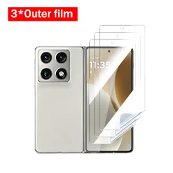 9 - in - 1 TPU Soft Hydrogel Film Screen Protector Kit - Full Coverage HD Clear - MOTO Razr Fold (3 Outer film)