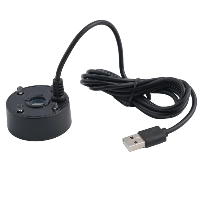 5 В USB туманообразователь со светодиодной подсветкой, светодиодный туманообразователь, светодиодные красочные фонари, украшение дома, водный цикл, туманообразователь, пейзажный спрей 5