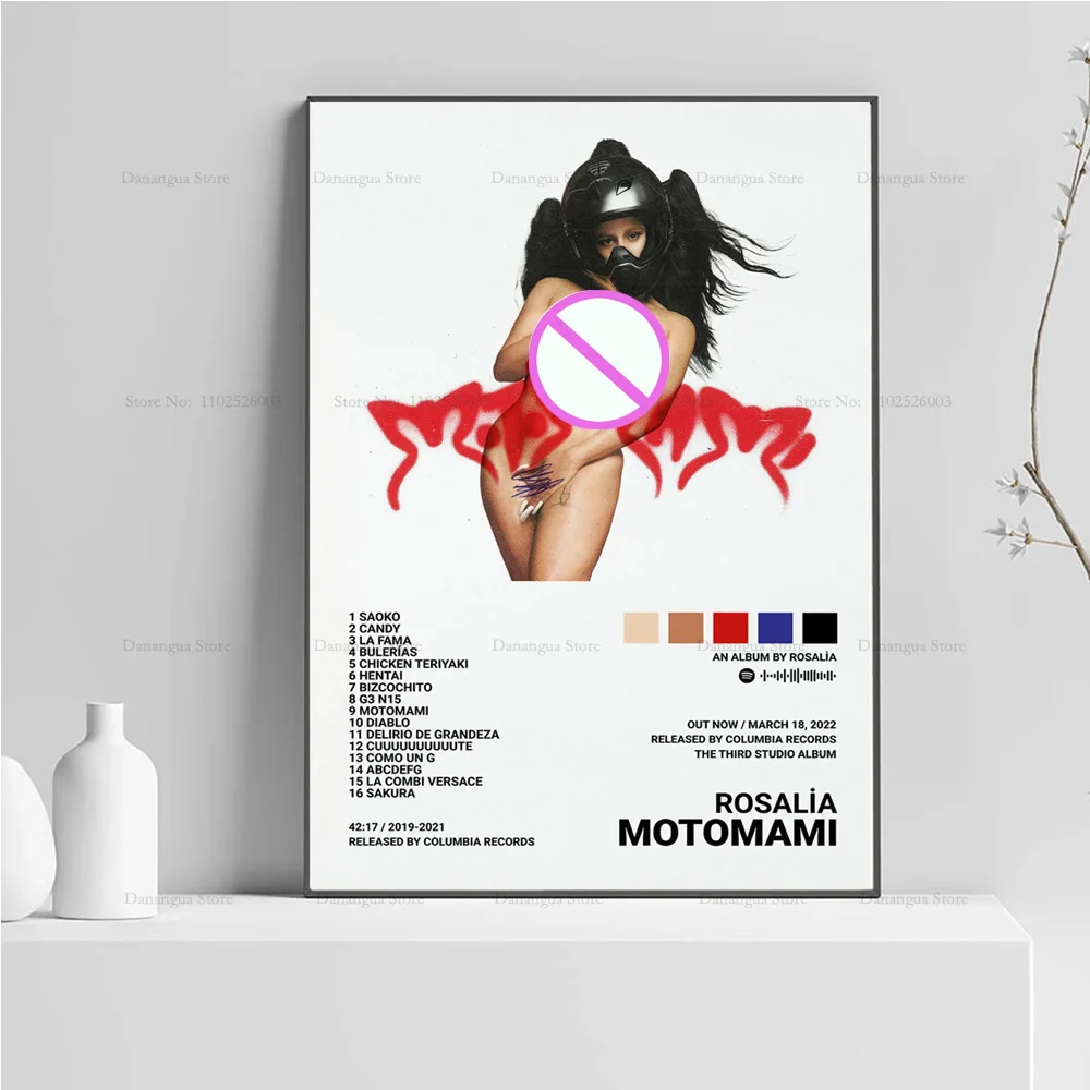 Rosalia Motomami Digital Download Poster Art Motomami Wall Art
