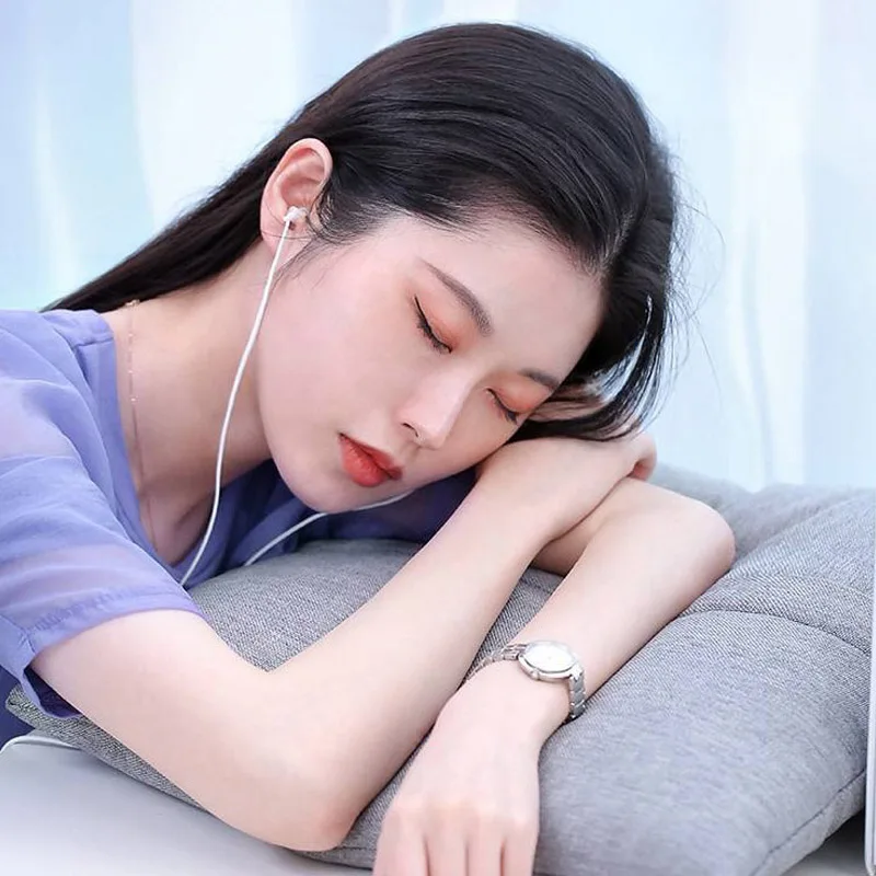 Skin-friendly Silicone ASMR Side Sleeper with Stereo Wired Earbuds, Sleep Headphones, Earbuds, Soft and Good for Sleep Insomnia 2