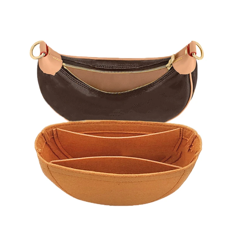 

New Felt Insert Bag Fits For Handbag Women Purse Storage Tote Insert Support Travel Portable Insert Purse Organizer Inner Purse