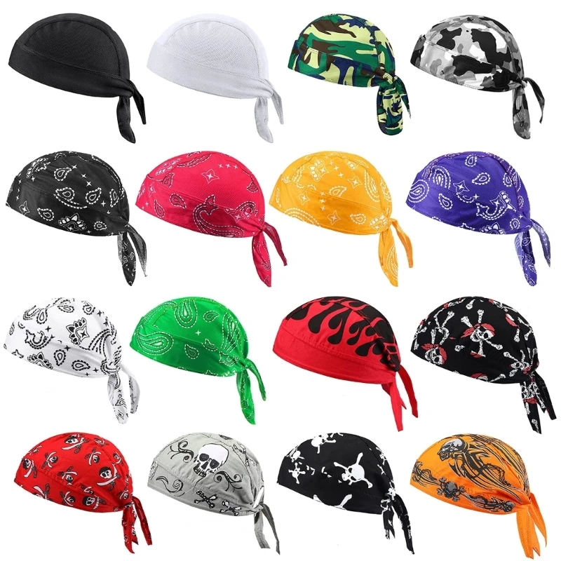 

A2ES Printed Pirate Bandana Hat Pullover Winter Autumn Skull Casual Headdress