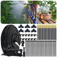Drip Watering Irrigation Kit Automatic Watering Atomization Sprinkler Irrigation Supplies Garden Plant Water Sprayer 5/10/15/20M 2