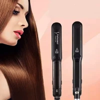 Hair Steam Straightener Ceramic Steam Flat Iron Vapor Plate Wet Dry Hair Iron Steamer Styling Tool Hair Styling Accessories 1