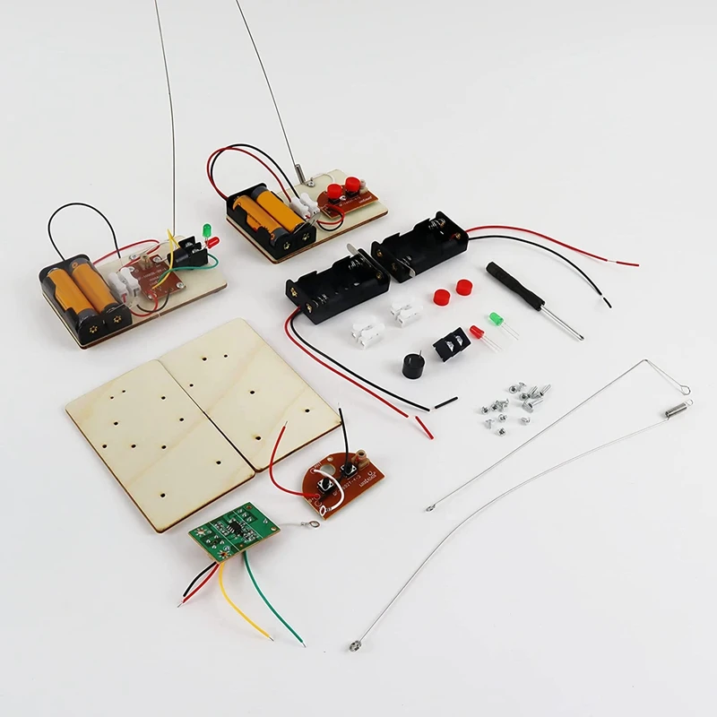 Bcowtte Kit STEM | Construye Tu Propia Máquina De Telégrafo | Aprende Código Morse Y Circuitos Eléctricos | Regalo Educativo Para Niños