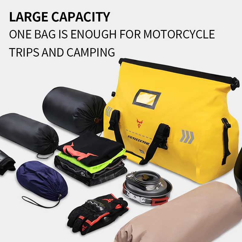 Motocentric MT-77-RS motorfietszadeltas Waterdicht 46L 66L kofferbak - Image 3