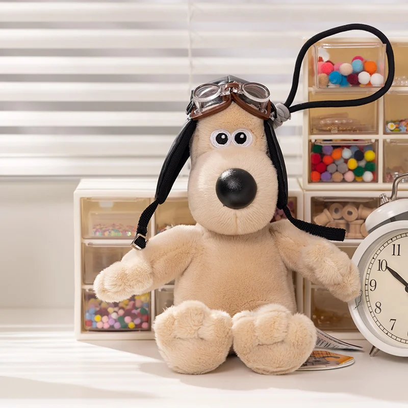 Original Wallace & Gromit Plushies Plush Toy Anime Cute Puppy Dog Stuffed Doll Kawaii Home Decor Xmas Gift Bag Pendant Key Chain